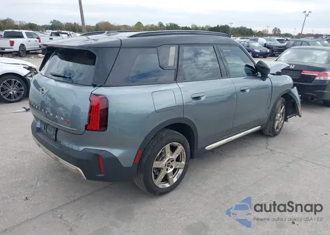 2025 Mini Countryman Cooper S z USA, uszkodzony, nr VIN WMZ23GA00S7S74218